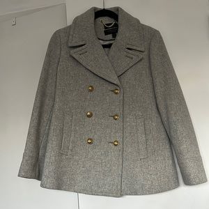 Classic Peacoat in Grey